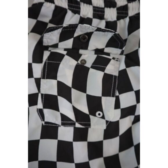 Bloomie's x Solid & Striped Men's Sz XL Wavy Check Blackout Swim Trunks $125 - Picture 9 of 11